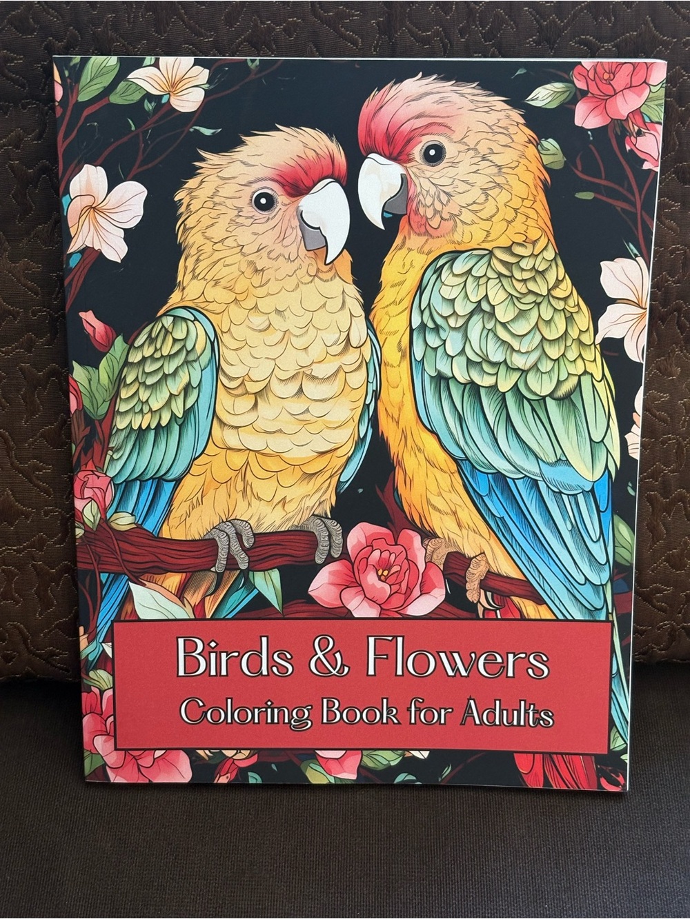 Bird Themed Coloring Book, Journal, and Colored Pencils & Pen - Picture 2 of 7